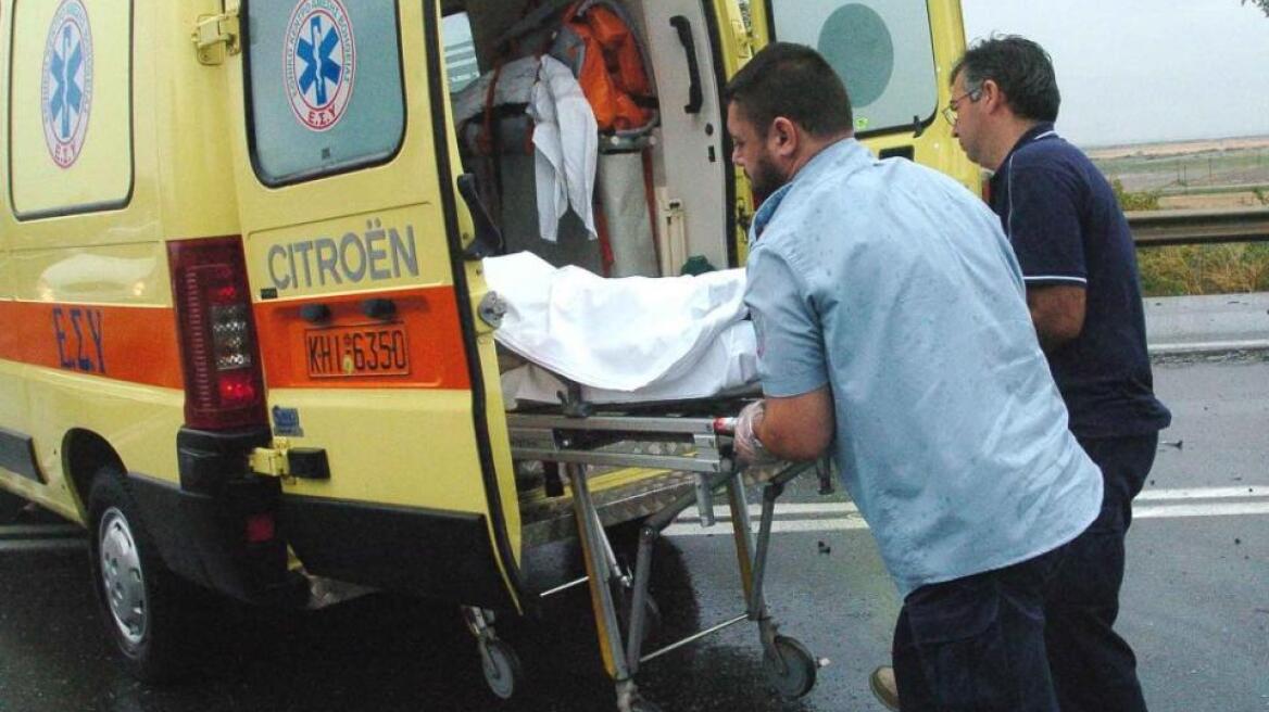 Νέο τροχαίο στην Κρήτη: Δύο άτομα στο νοσοκομείο