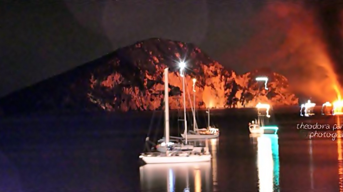 Ζάκυνθος: Ιστιοπλοϊκό σκάφος βυθίστηκε, έπειτα από πυρκαγιά
