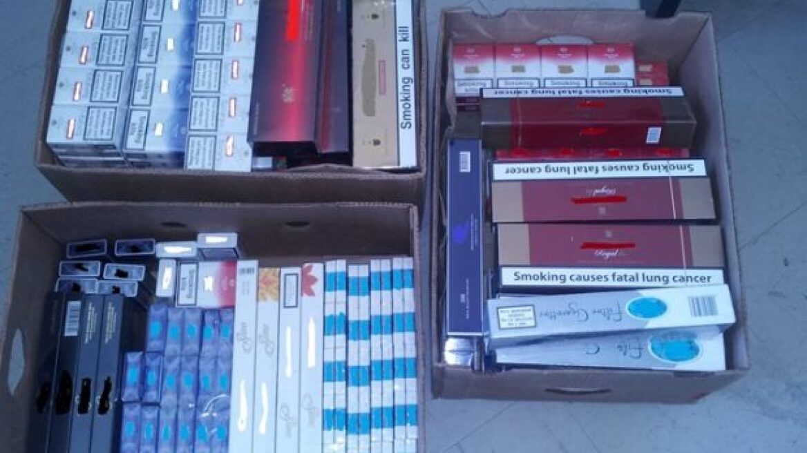 Λάρισα: Χιλιάδες λαθραία πακέτα τσιγάρων στη λαϊκή
