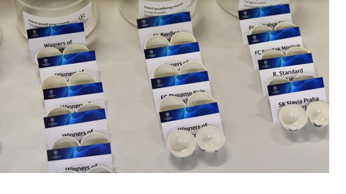 Champions League: Με Σέλτικ ή Ρόζενμποργκ η ΑΕΚ, με Σπάρτακ Μόσχας ο ΠΑΟΚ