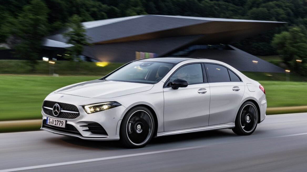 H νέα Mercedes A-Class και σε Sedan