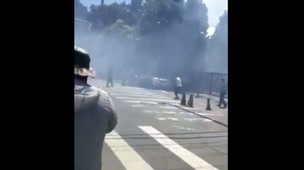 Έκρηξη έξω από την αμερικανική πρεσβεία στο Πεκίνο