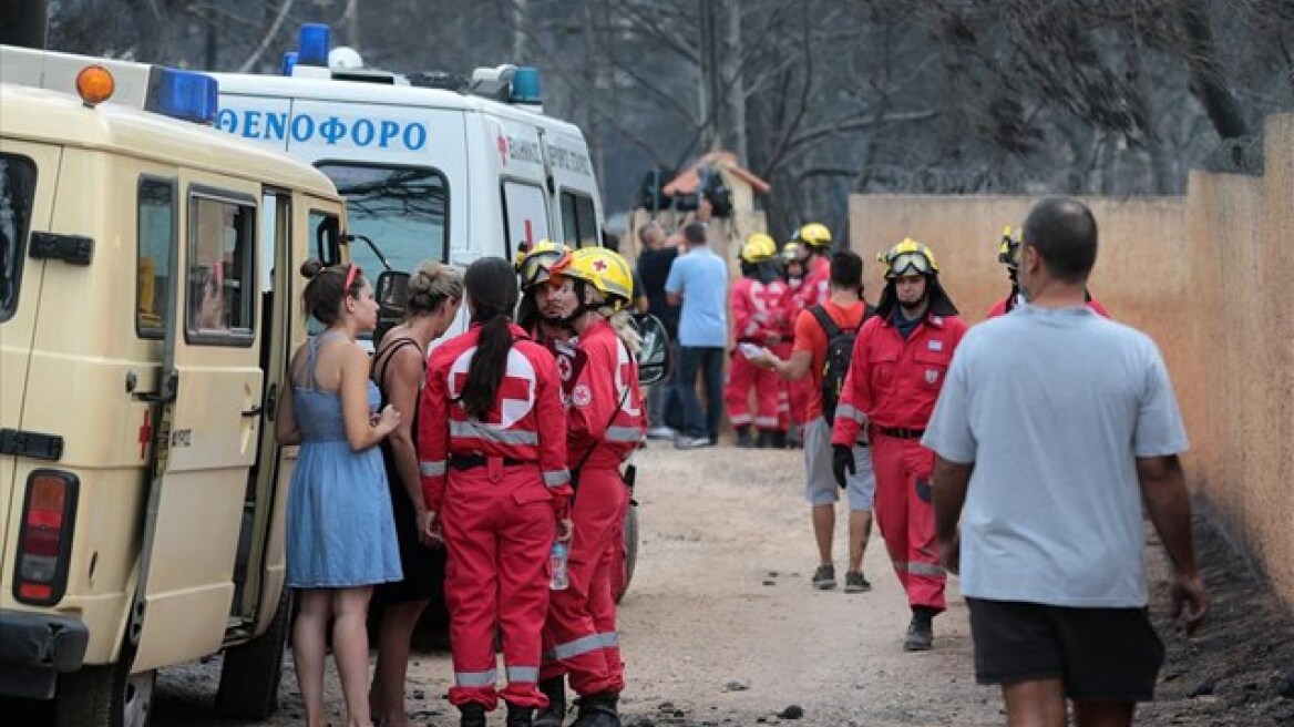 Ανακοίνωση του Ερυθρού Σταυρού: Υπάρχει ένας και μοναδικός λογαριασμός για τους πυροπαθείς