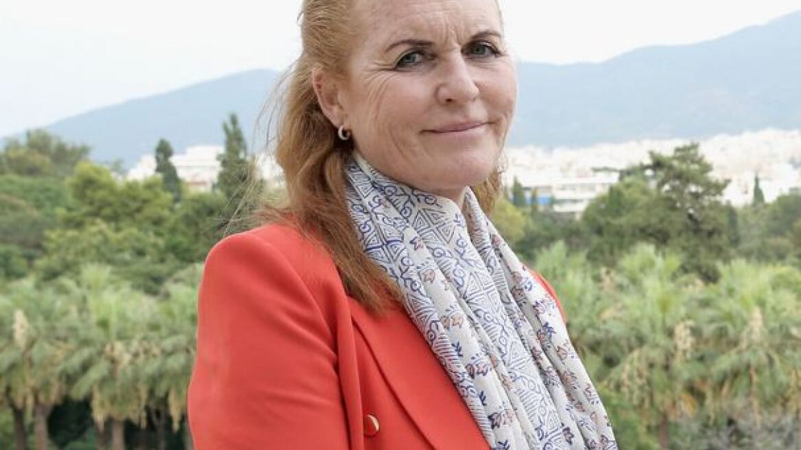 Κοντά στους Έλληνες πυρόπληκτους η δούκισσα του Γιορκ, Σάρα Φέργκιουσον