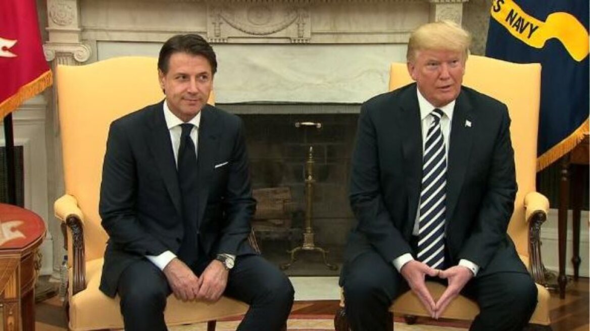 Κοινή γραμμή Τραμπ-Κόντε για το μεταναστευτικό, τη Λιβύη και την τρομοκρατία