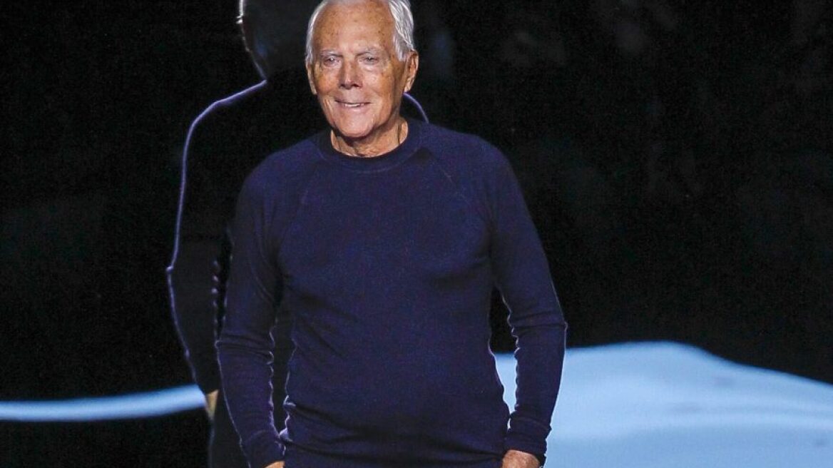  Τζόρτζιο Αρμάνι: O 84χρονος σχεδιαστής στη Μύκονο με το μαγιό του