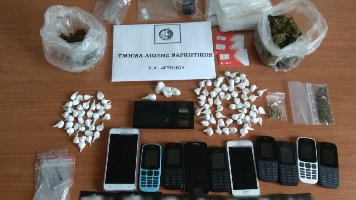 Δεύτερη σπείρα διακίνησης κοκαΐνης εξαρθρώθηκε στο Αγρίνιο