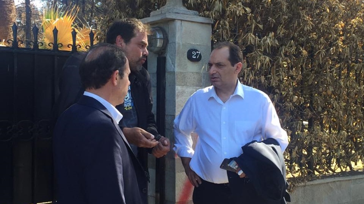 «Αυτοψία» σε Μάτι και Κόκκινο Λιμανάκι από τον Χρήστο Σπίρτζη