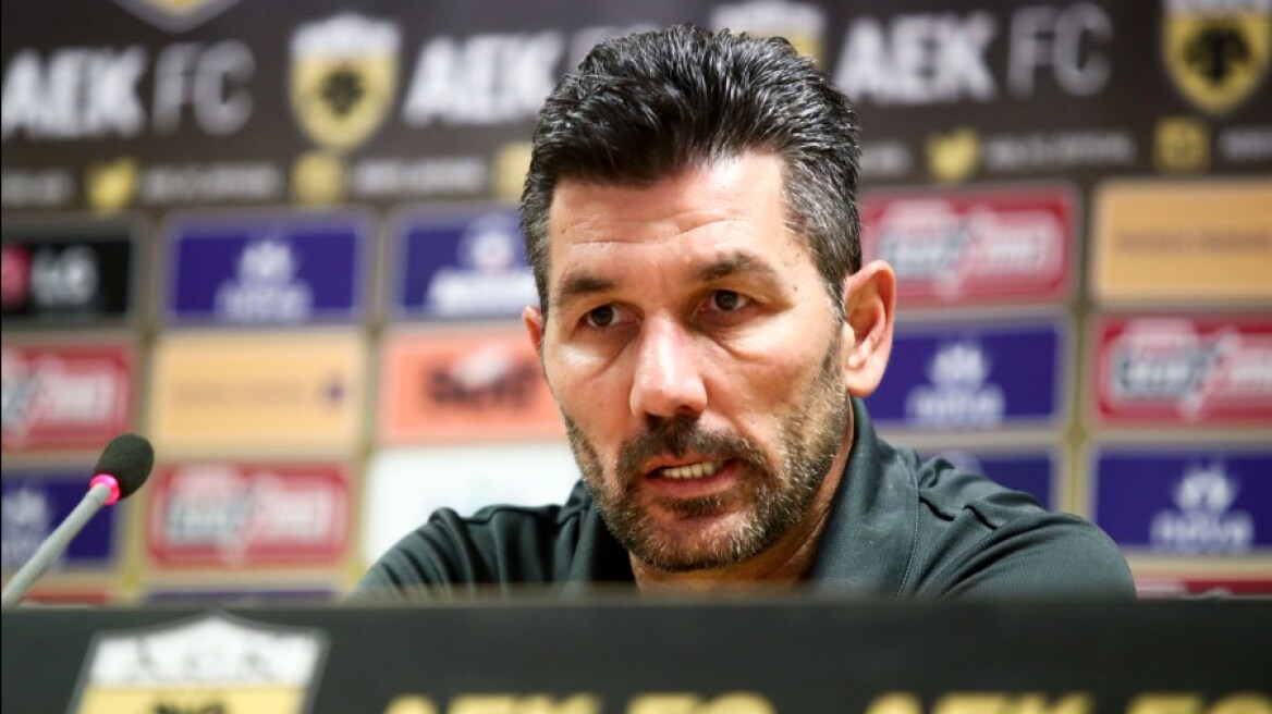 Ουζουνίδης: «Η ΑΕΚ πρέπει να πάει για τη νίκη»