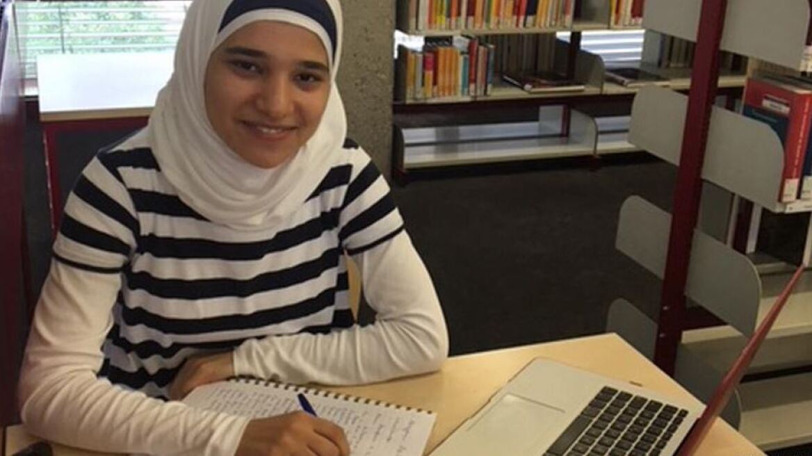 Μία προσφυγοπούλα  αριστεύει στο ελληνικό σχολείο της Κολωνίας