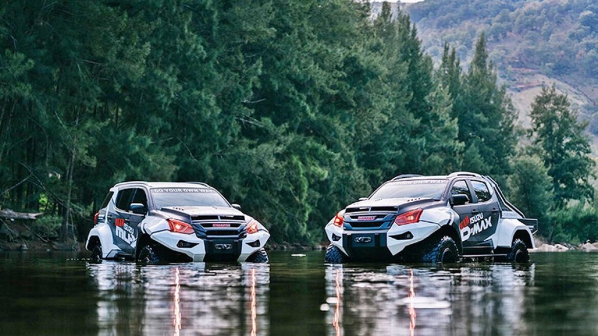 Το Isuzu Concept X πηγαίνει παντού (+VIDEO)