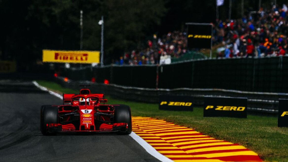 GP Βελγίου: Θρίαμβος Ferrari και Vettel