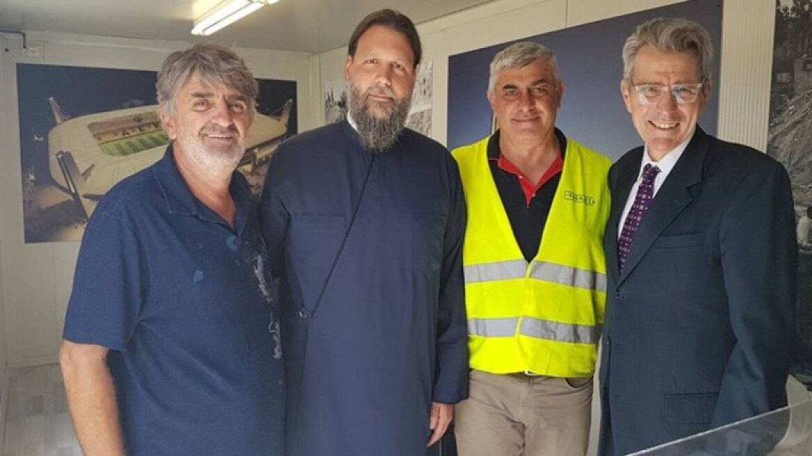 ΑΕΚ: Ο Πρέσβης των ΗΠΑ στην «Αγια-Σοφιά»