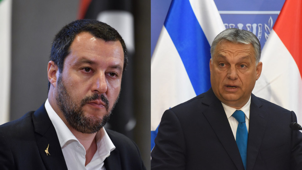 Συνάντηση Σαλβίνι και Ορμπάν στο Μιλάνο για το μεταναστευτικό