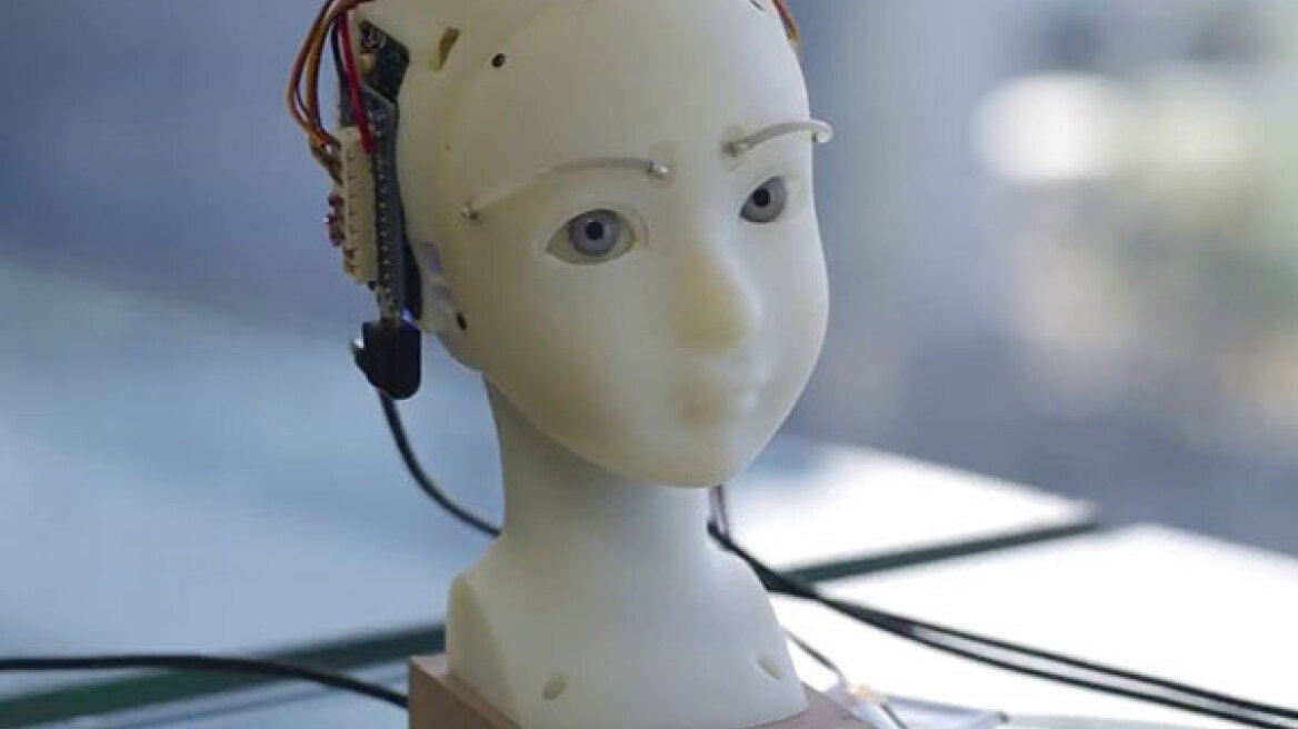 Βίντεο: Αυτό το ρομπότ έχει τα πιο εκφραστικά και ρεαλιστικά μάτια που έχεις δει σε...ρομπότ! 