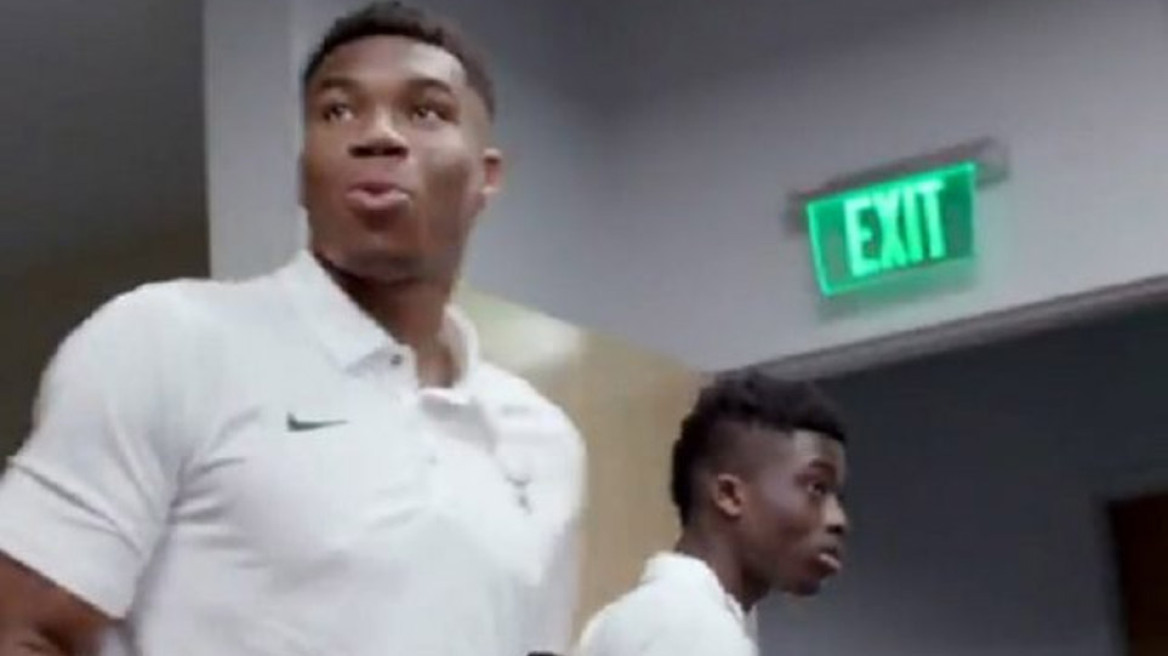 Μπακς: Ενθουσιάστηκε με το νέο γήπεδο ο Γιάννης! (video)