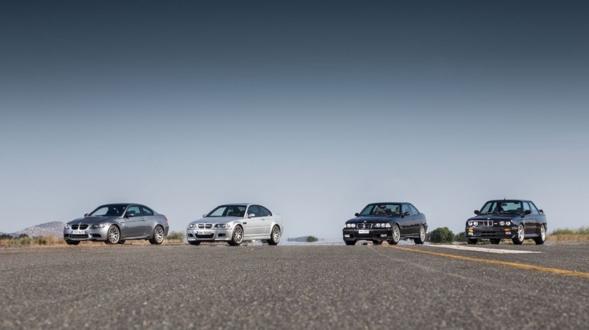 BMW M-Files: Οδηγούμε όλες τις M3
