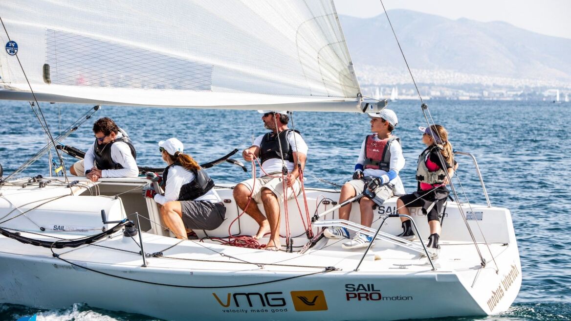 Η «χρυσή» Ολυμπιονίκης Αιμιλία Τσουλφά στο Sailing Marathon