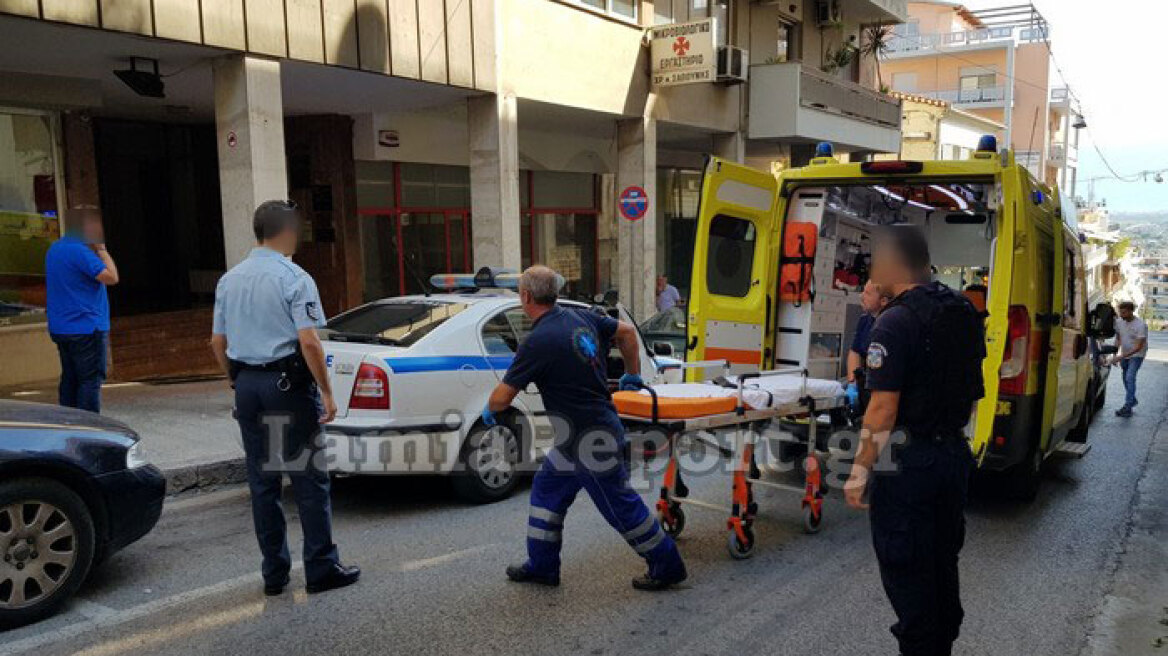 Λαμία: «Βουτιά» θανάτου για 50χρονο στο κέντρο της πόλης