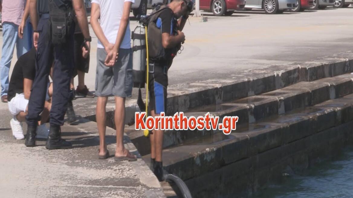 Κόρινθος: Αυτοκίνητο έπεσε στη θάλασσα από... μόνο του