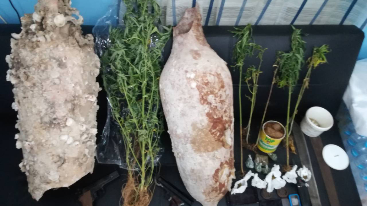Συνελήφθησαν με όπλα, αρχαία και χασισόδεντρα στην Κάλυμνο
