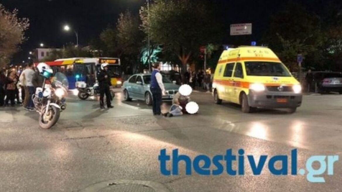 Θεσσαλονίκη: ΙΧ παρέσυρε καρότσι με βρέφος 