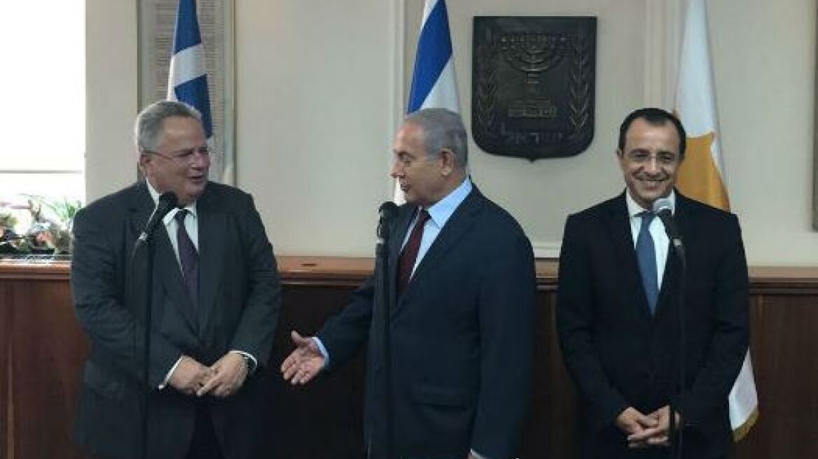 Η ενέργεια βασικό θέμα της τριμερούς Ελλάδας-Κύπρου-Ισραήλ