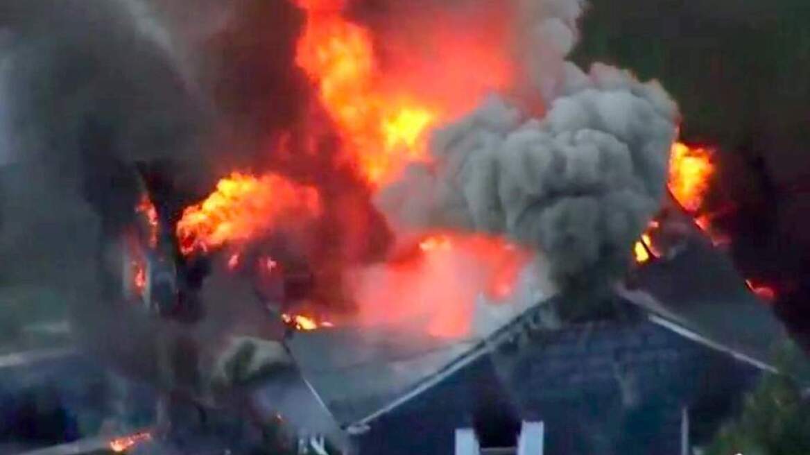 Βίντεο: Συναγερμός στη Βοστόνη από εκρήξεις σε αγωγούς φυσικού αερίου