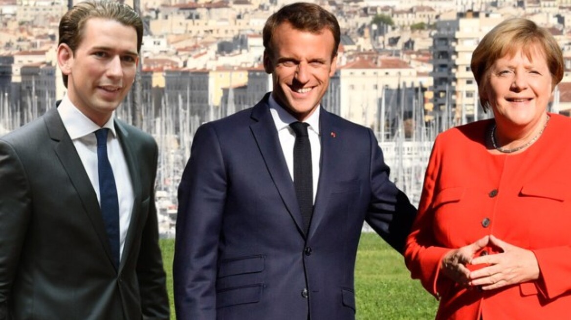 Συναντήσεις με Μέρκελ-Μακρόν θα έχει ο Κουρτς πριν τη Σύνοδο Κορυφής