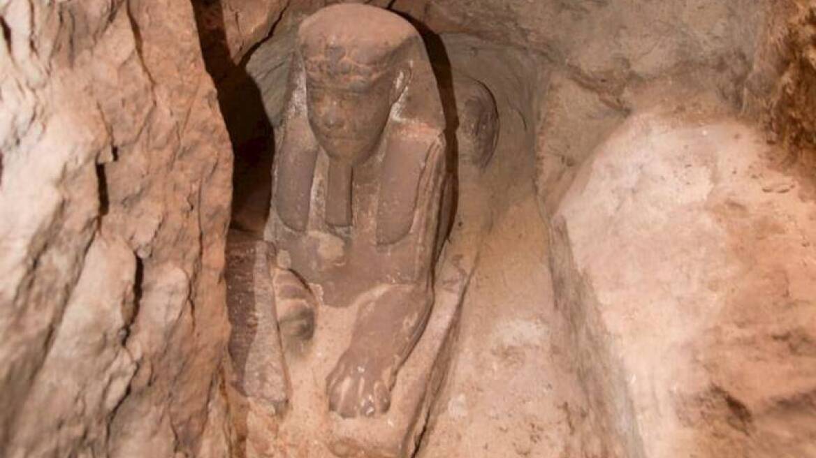 Σφίγγα από την εποχή των Πτολεμαίων ανακαλύφθηκε στην Αίγυπτο