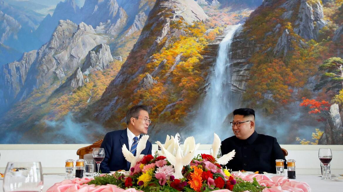 Τι περιλαμβάνει η ιστορική συμφωνία που υπέγραψαν Βόρεια και Νότια Κορέα