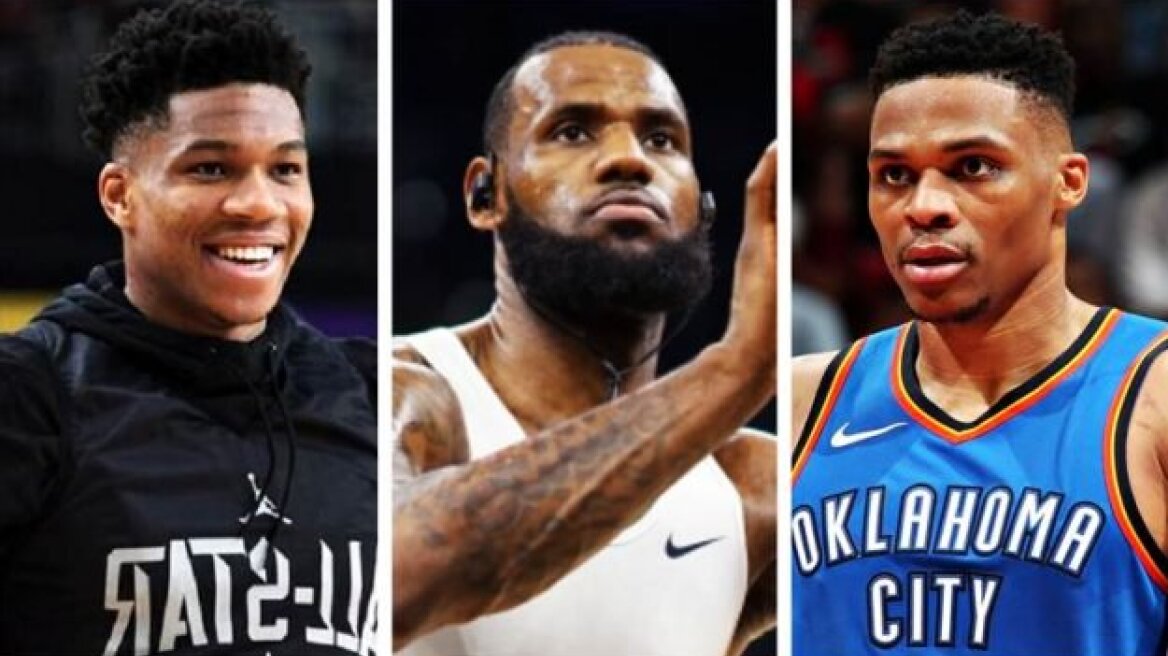 NBA: Αυτοί είναι οι TOP 10 παίκτες του πλανήτη!