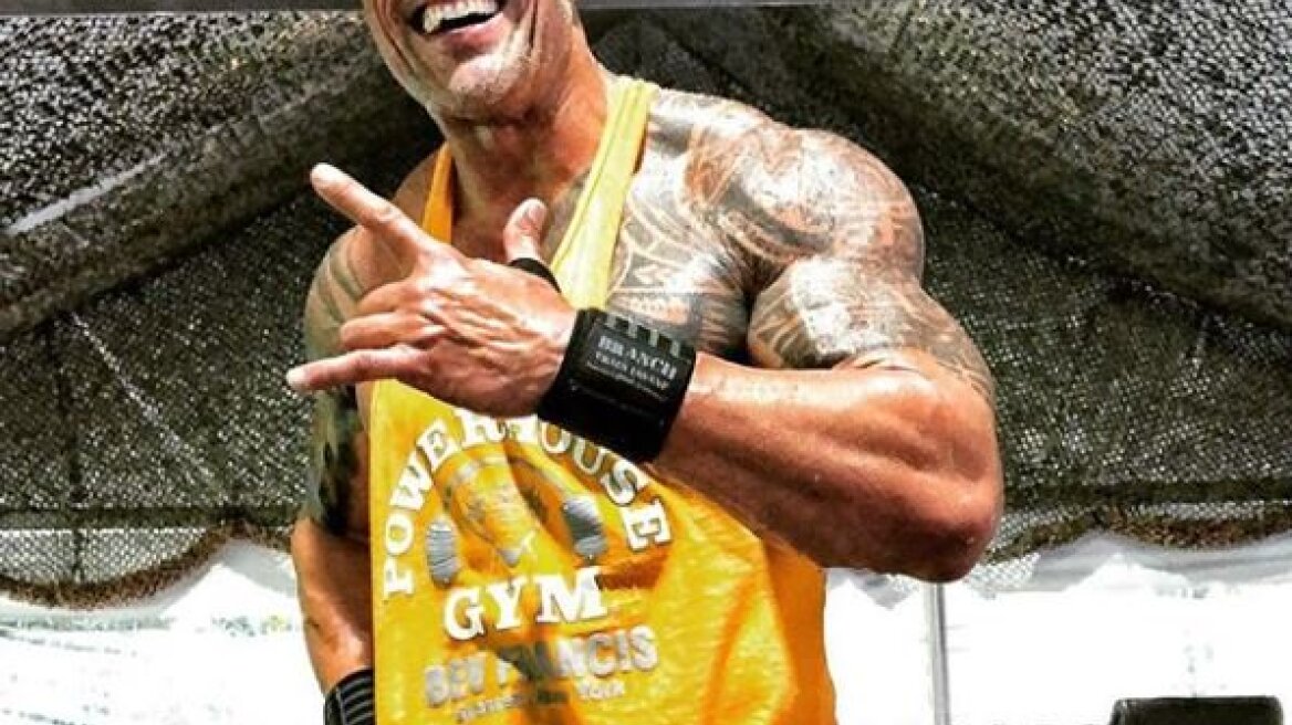 Ντουέιν Τζόνσον: Το πρωινό που του έχει χαρίσει αυτό το σώμα