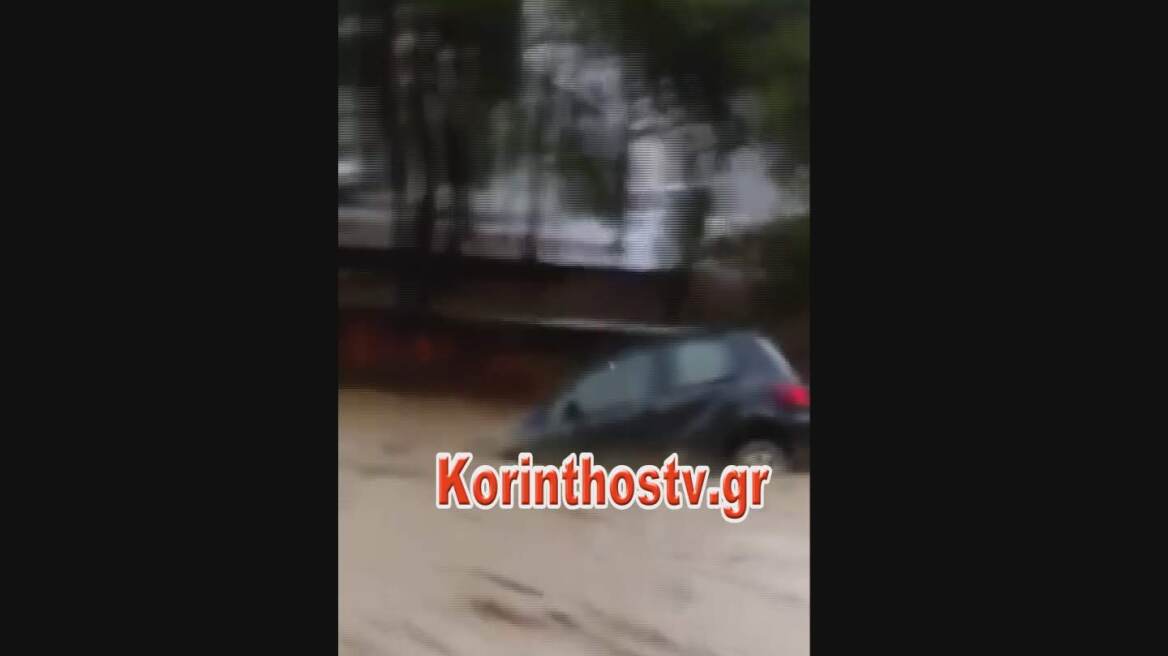 Η αντίδραση γυναίκας στο πέρασμα του κυκλώνα Ζορμπά στο Κιάτο: «Θεέ μου θα πνιγούμε!»