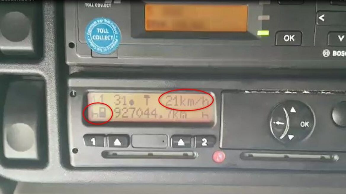 Φορτηγά κυκλοφορούσαν με «πειραγμένα» κοντέρ στη Θεσσαλονίκη