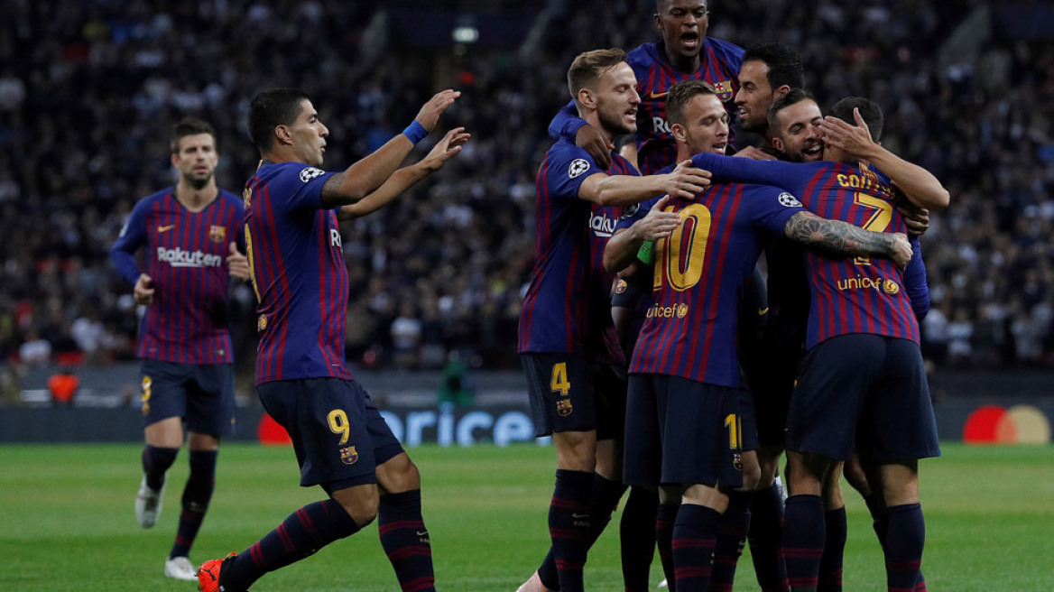 Champions League (τελικά): Τότεναμ-Μπαρτσελόνα 2-4, Νάπολι-Λίβερπουλ 1-0