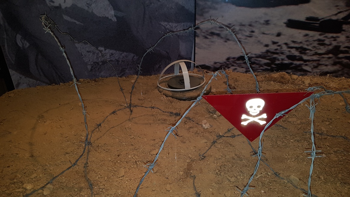 ΤΕΝΞ: Καθαρίζει νάρκες και βλήματα, αναδεικνύοντας την ιστορία