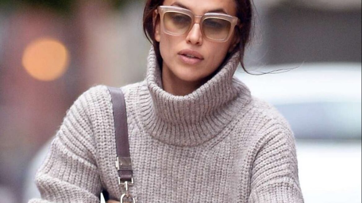 H Ιρίνα Σάικ μόλις φόρεσε το Mango παλτό των ονείρων σας 