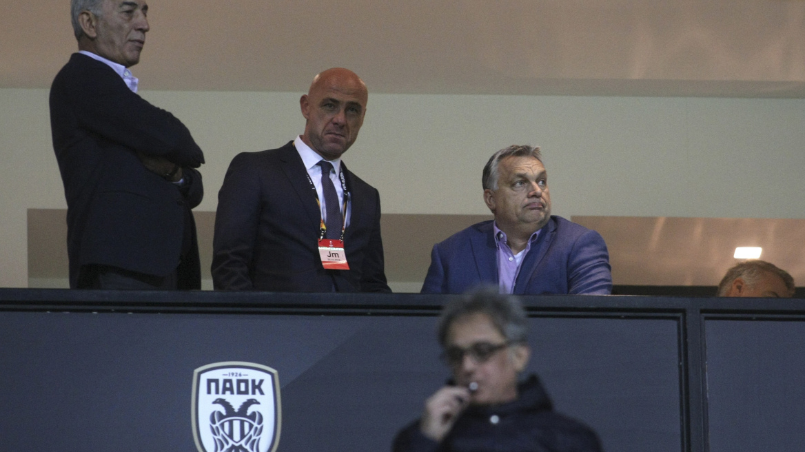 Φωτογραφίες: Στην Τούμπα για το ΠΑΟΚ-Βίντι ο Βίκτορ Ορμπάν