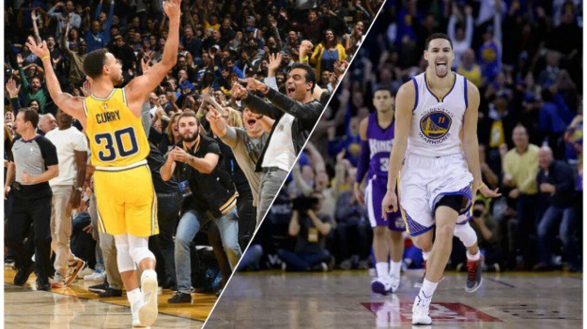 Κάρι και Τόμπσον: Είναι ΤΡΕΛΟΙ αυτοί οι Splash Brothers! (videos)