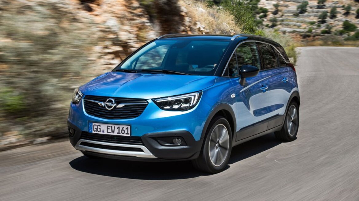 To Opel Crossland X και με 1,5 diesel 120 ίππων 