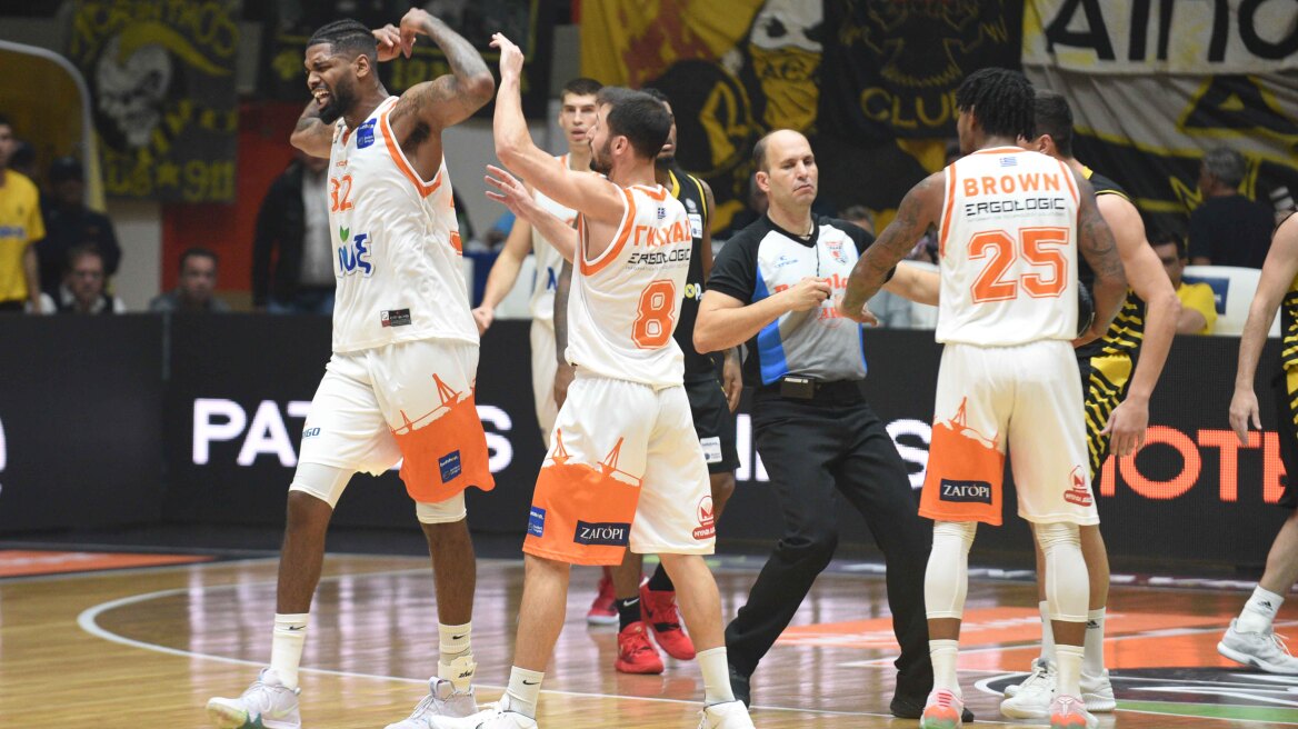 Basket League, Προμηθέας Πατρών-ΑΕΚ 79-69: Τιτάνας Προμηθέας, «κάρφωσε» την ΑΕΚ