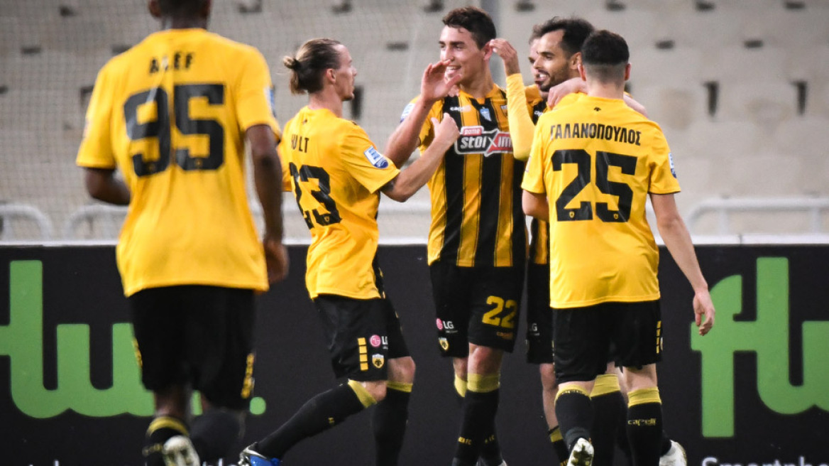 Super League, ΑΕΚ-Άρης 4-0: Το... τάνγκο της πρωταθλήτριας!