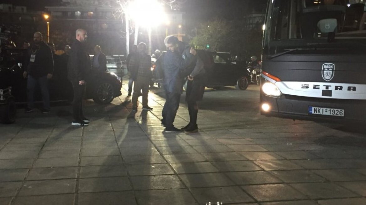 Υποδέχθηκε την αποστολή του ΠΑΟΚ ο Σαββίδης