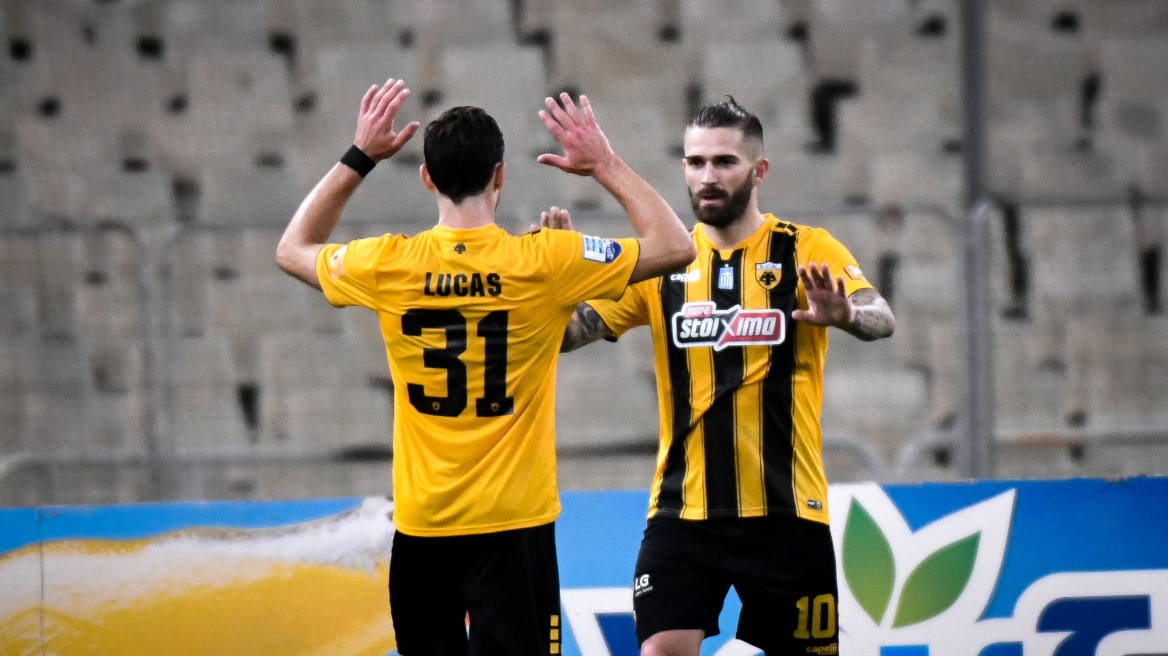 Superleague: Με 4-0 «καθάρισε» η ΑΕΚ τον Άρη, συνεχίζει στην κορυφή ο Ατρόμητος - Όλα τα γκολ του Σαββατοκύριακου