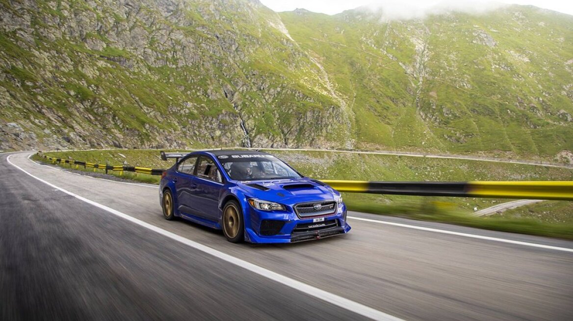 Το Subaru WRX STI σημειώνει ρεκόρ στη Transfagarasan (video)