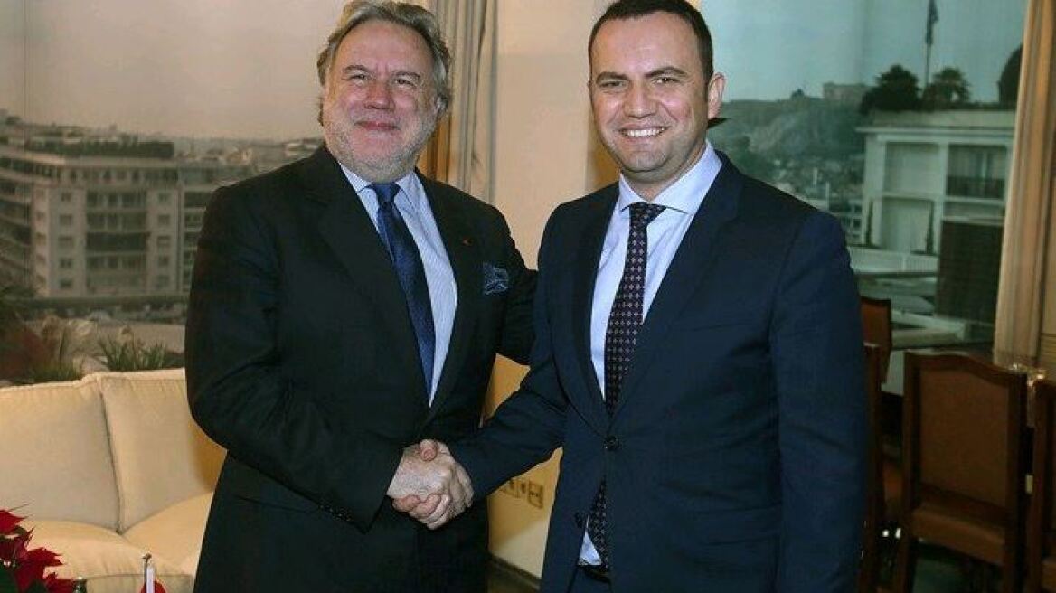 Συνάντηση Κατρούγκαλου με τον αναπληρωτή πρωθυπουργό των Σκοπίων