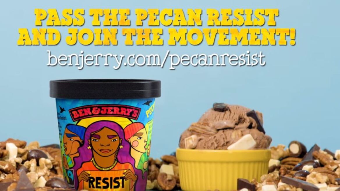 Νέα γεύση παγωτού Ben & Jerry's κατά του... Τραμπ!