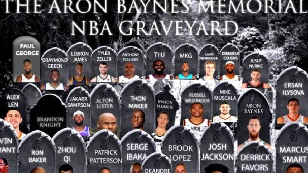 Στο… νεκροταφείο του ΝΒΑ “Aron Baynes” μπήκε ο Κώστας Κουφός! (photo+video)
