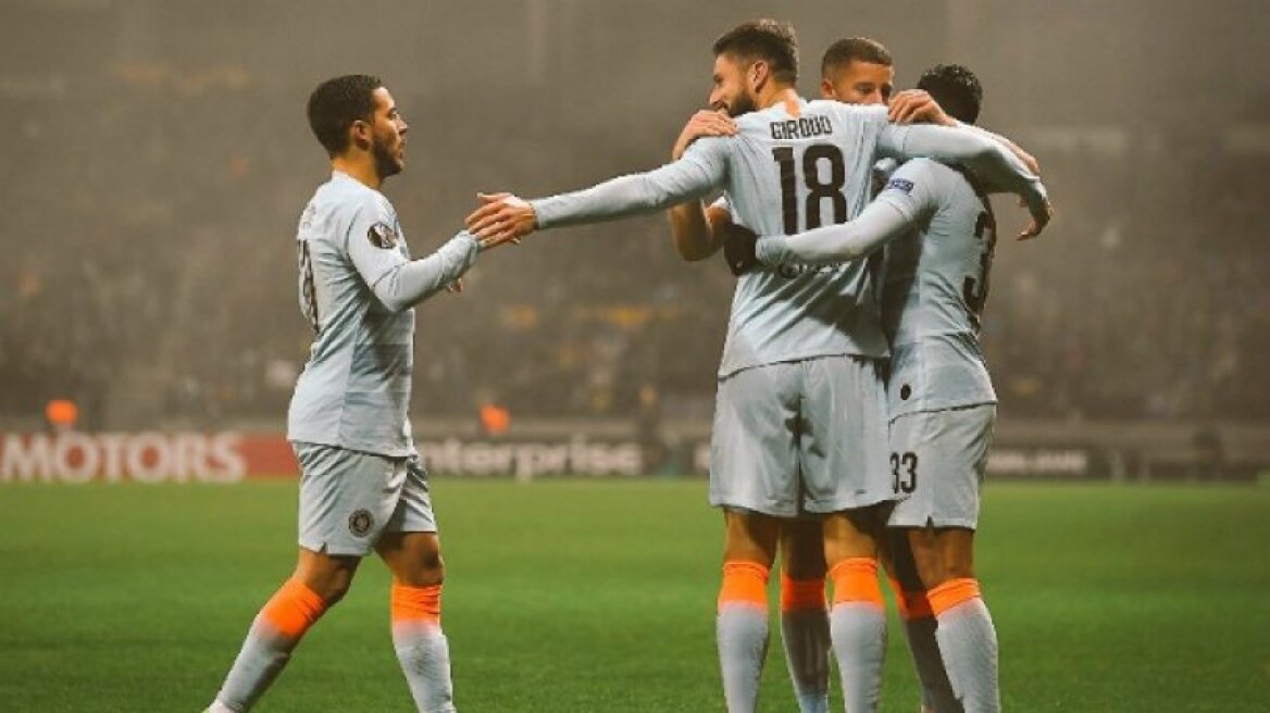 Europa League, ΜΠΑΤΕ-Τσέλσι 0-1: Η ΜΠΑΤΕ τα δοκάρια, η Τσέλσι το γκολ